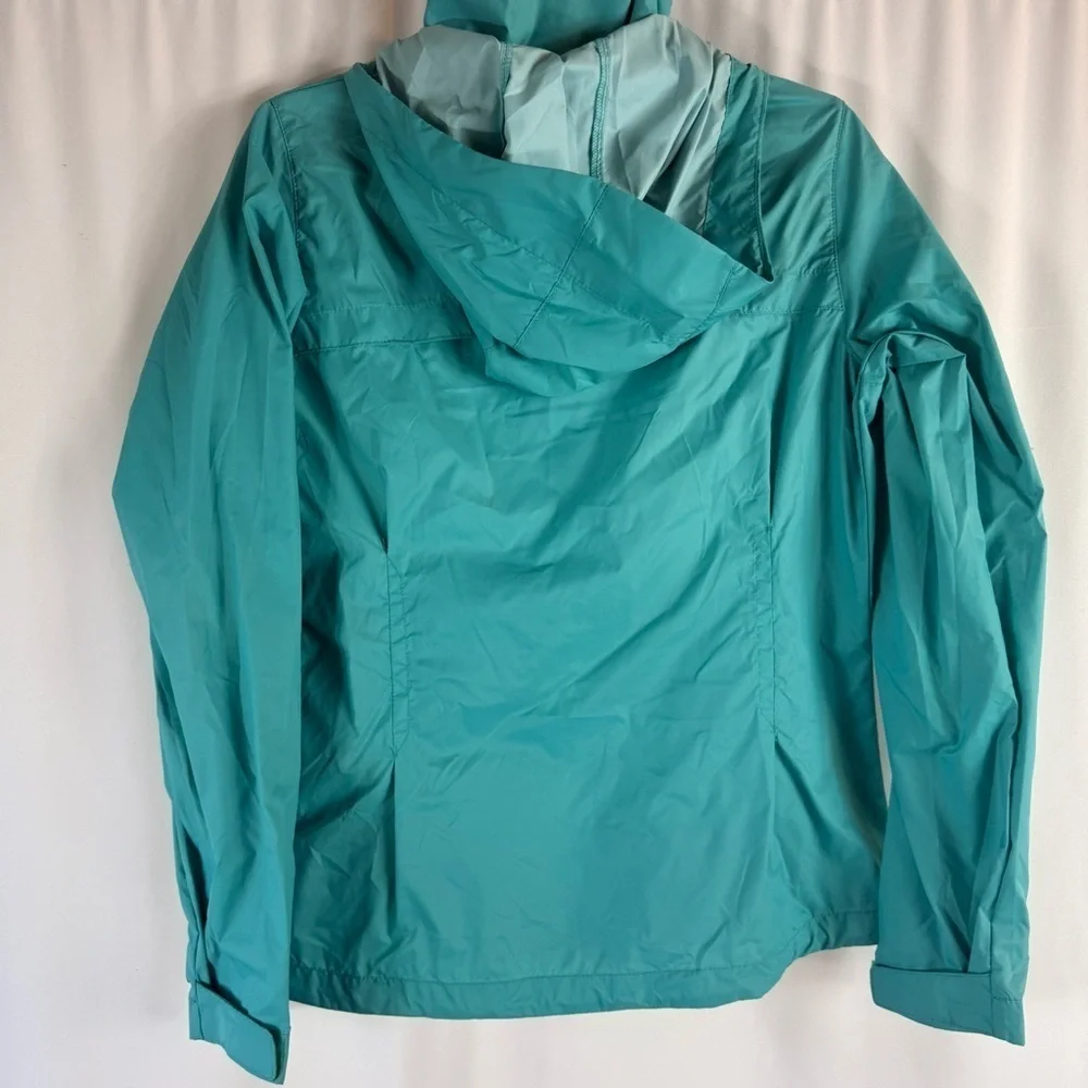 Women's Columbia Switchback III Hooded Packable Jacket Color: Teal Jacket